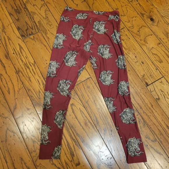 LuLaRoe Mosaic Unicorns Leggings (Tall & Curvy) - Picture 3 of 6